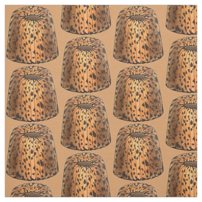 Tecido Spotk British Suet Raisin Pudim Comida do Reino Un (Modelo)