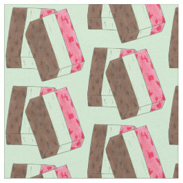 Tecido Spumoni Italiano Gelato Sorvete Dessert Spumone