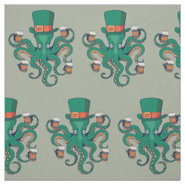 Tecido St Patricks Octopus
