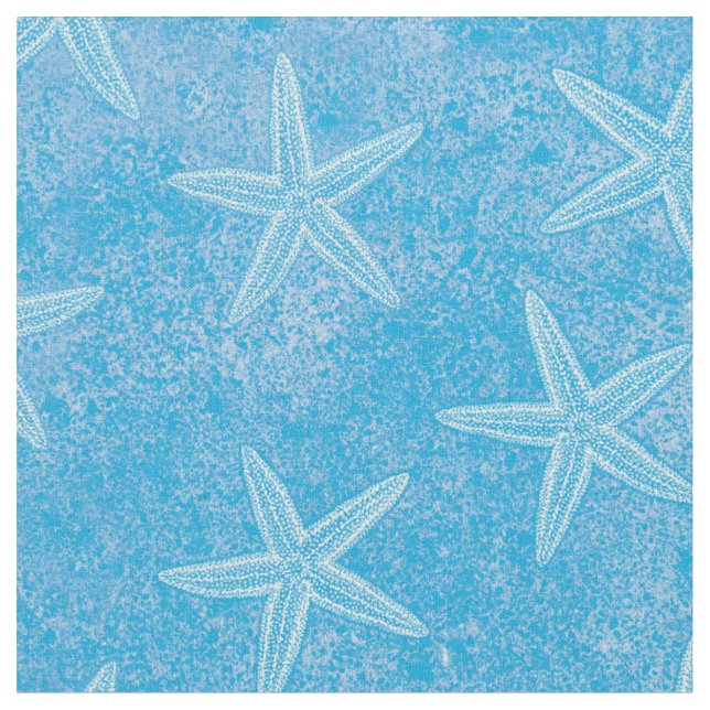 Tecido Starfish Aqua Blue (Detalhe)