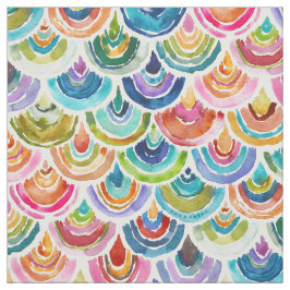 Tecido STRANGEBOL Rainbow Fish Scale Bold Impressão