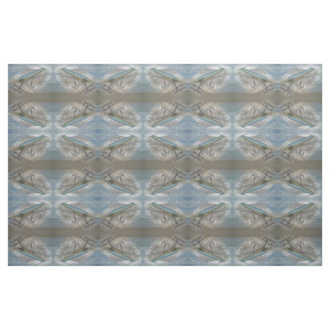 Tecido Striper Xpert Surf Slapper Isca de Madeira Antiga  (Fat Quarter)