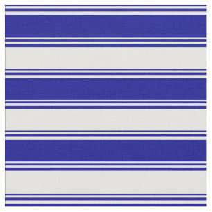 Tecido Stripes Azul Escuro e Branco