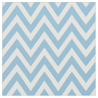 Tecido Stripes de Chevron Moderno Azul-Céu