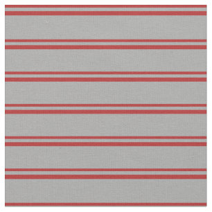 Tecido Stripes de Cinzas Vermelhas e Escuras