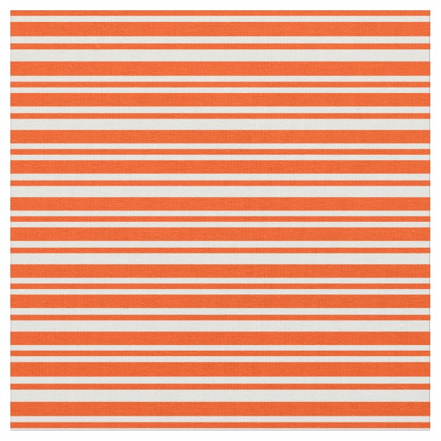 Tecido Stripes de Creme Vermelho e Mint (Detalhe)