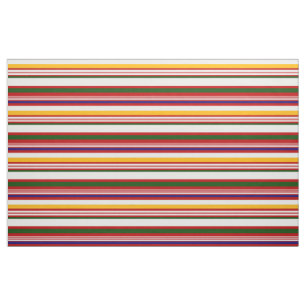 Tecido Stripes de doces horizontais (grande escala)