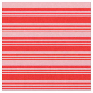 Tecido Stripes Vermelhas e Rosas claro