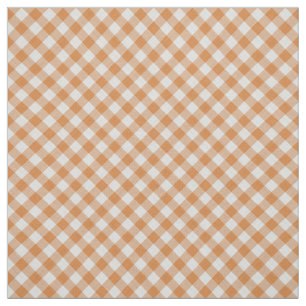 Tecido Summer Orange Country Cottage Gingham Stripes