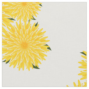 Tecido Sunny Bunch of Dandelions
