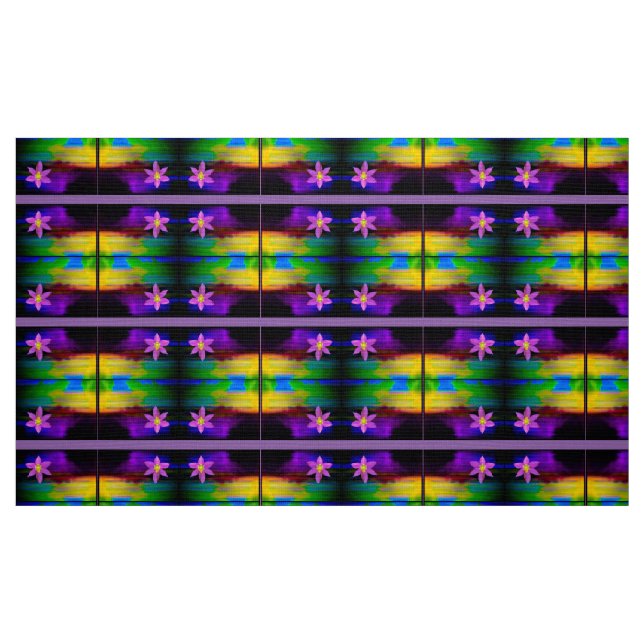 Tecido Sunset Pink Daisy (Fat Quarter)