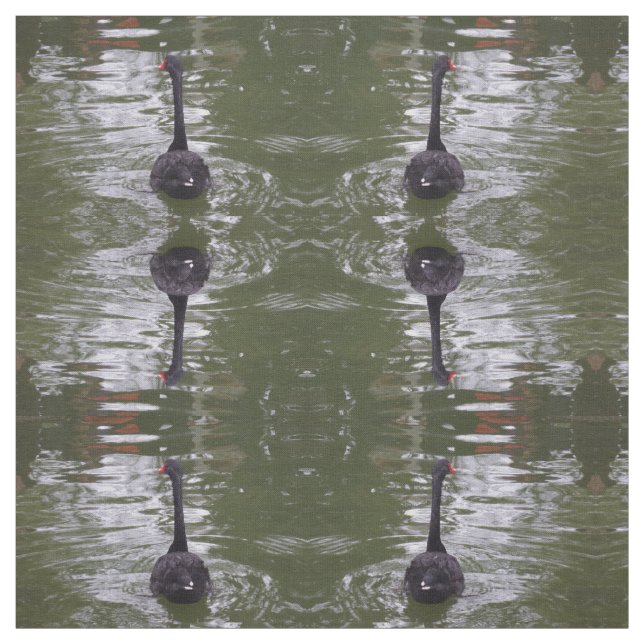 Tecido Swan Preto (Modelo)