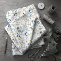 Sweet Floral Dusty Blue ID1045