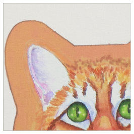 Tecido Tabby Cat com Travesseiro de Rato Dançante