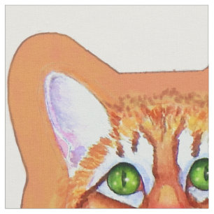 Tecido Tabby Cat com Travesseiro de Rato Dançante