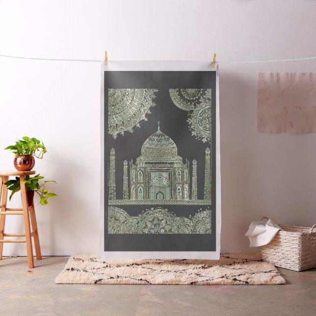 Tecido Taj Mahal - Estilo Boêmiano Oriental (In Situ)