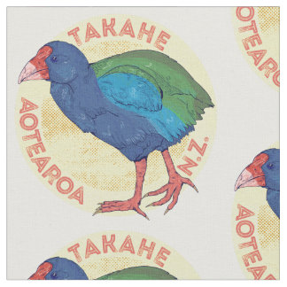 Tecido Takahe Aotearoa Nova Zelândia