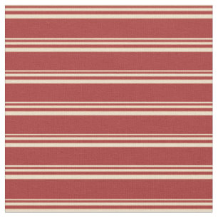 Tecido Tan e Brown Stripes