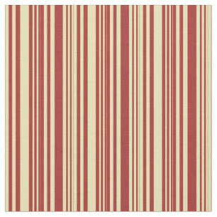 Tecido Tan e Brown Stripes