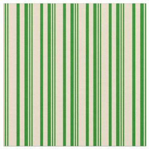 Tecido Tan e Linhas Verdes