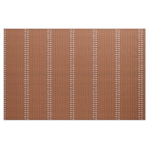 Tecido Tapete marroquino ikat terracota rústico neutro