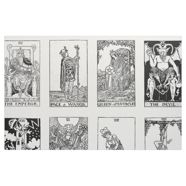 tecido tarot antigo (Fat Quarter)