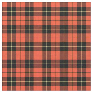 Tecido Tartan antigo de Wallace do clã