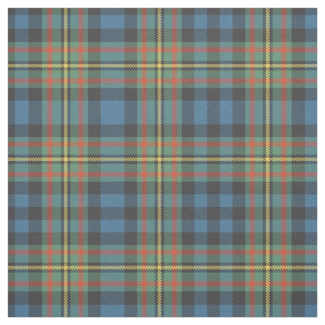 Tecido Tartan Antigo do Clã MacLellan (Modelo)