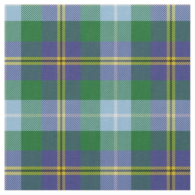 Tecido Tartan da xadrez de Porteous do Scottish (Detalhe)