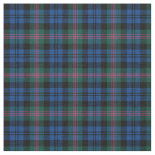 Tecido Tartan de Baird do clã