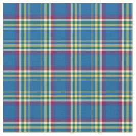 Tecido Tartan de Canadá do território yukon