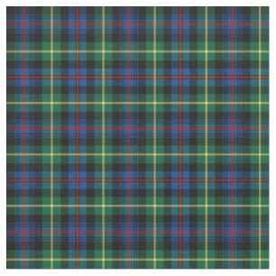Tecido Tartan de Farquharson do clã