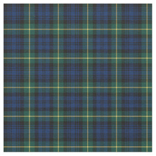 Tecido Tartan de Gordon do clã