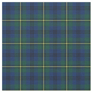 Tecido Tartan de Johnston do clã