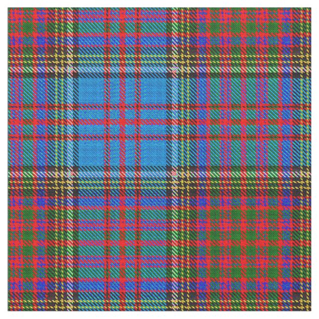 Tecido Tartan do clã de Anderson Moderno-Escuro (Detalhe)
