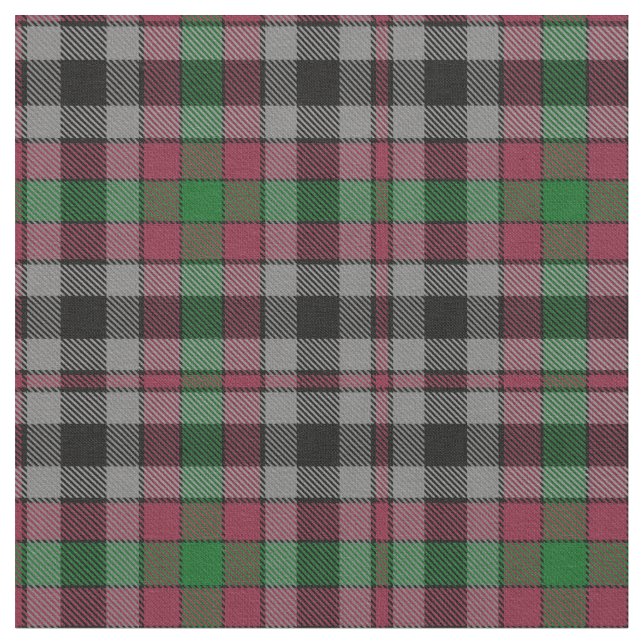Tecido Tartan do clã de Borthwick (Detalhe)