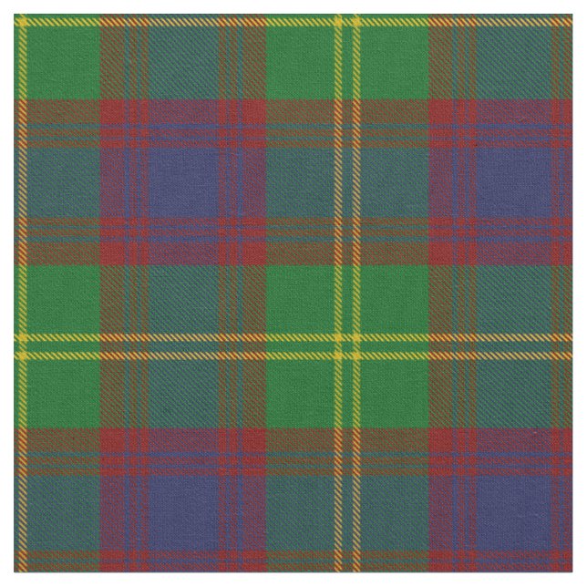 Tecido Tartan do clã de Durie (Detalhe)
