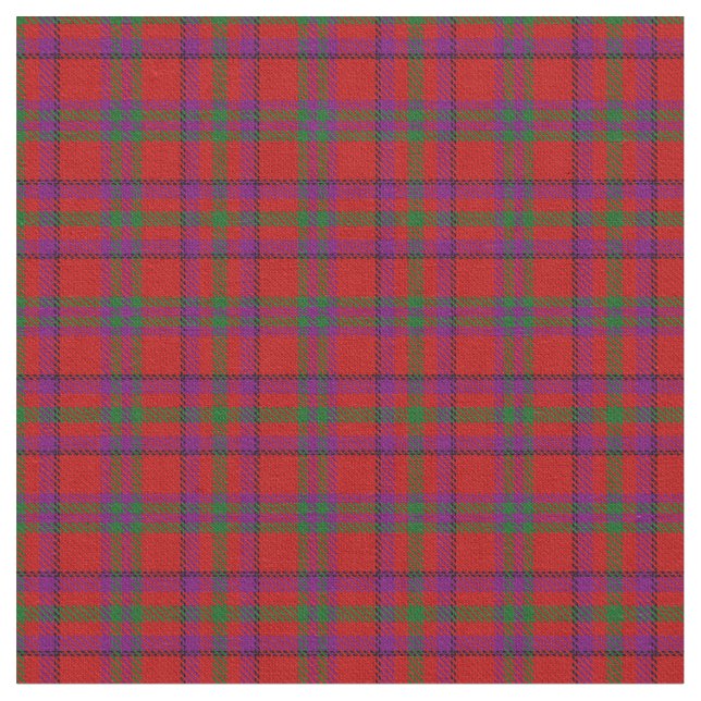 Tecido Tartan do clã de Fiddes (Detalhe)
