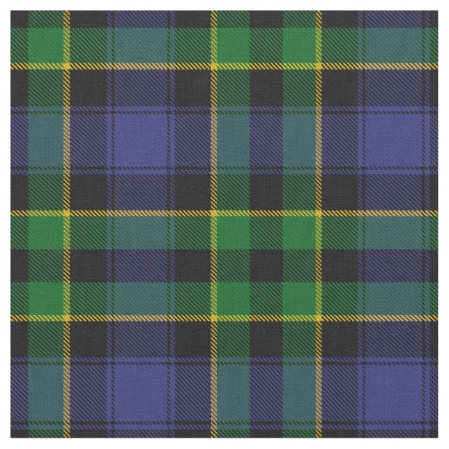 Tecido Tartan do clã de Mowat (Detalhe)