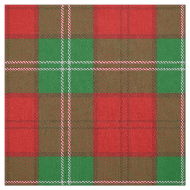 Tecido Tartan do Clã Lennox (Modelo)