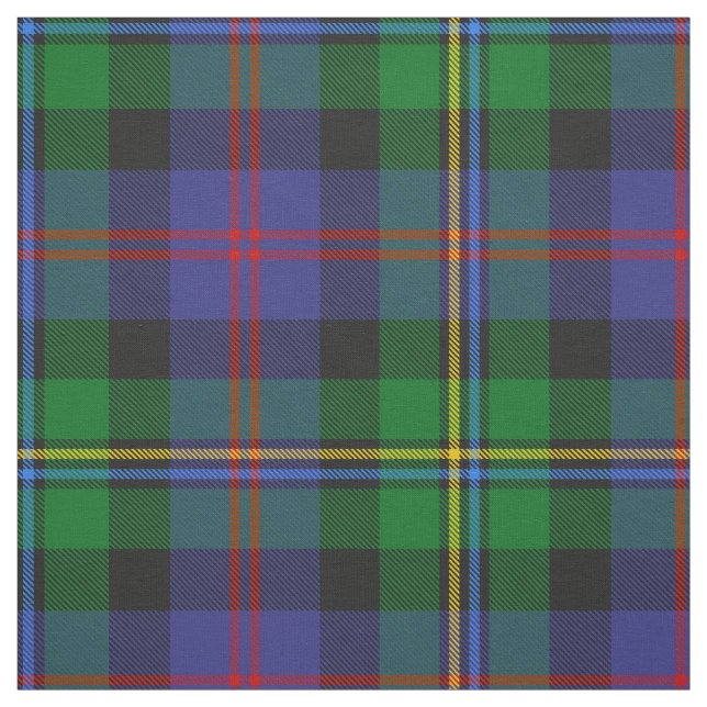 Tecido Tartan do Clã Malcolm (Modelo)