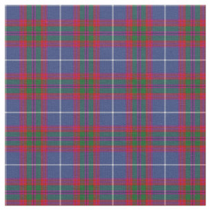 Tecido Tartan do distrito de Edimburgo Scotland