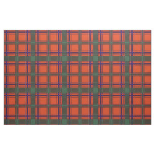 Tecido Tartan do Scottish da xadrez do clã de Dalzell