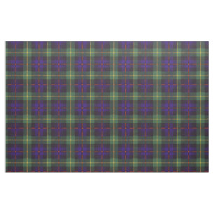Tecido Tartan do Scottish da xadrez do clã de Farquarson