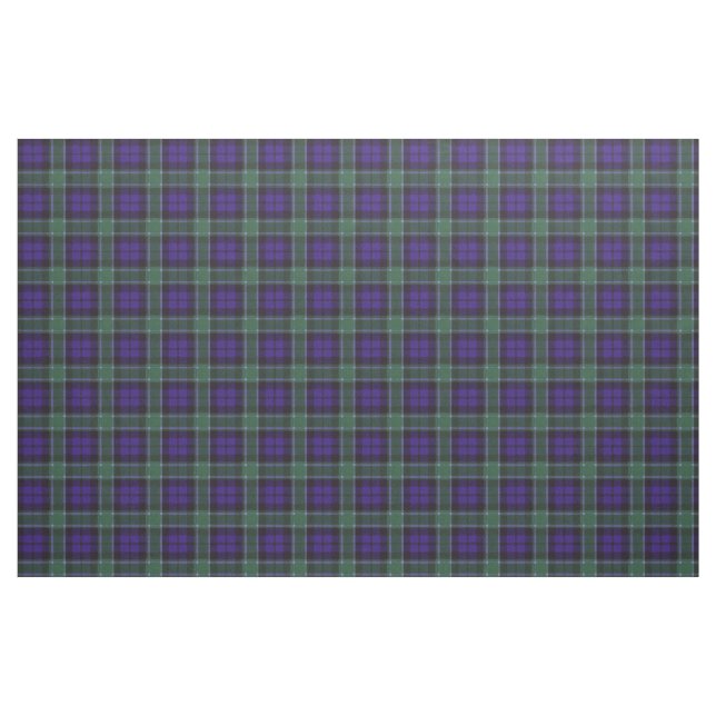 Tecido Tartan do Scottish da xadrez do clã de Graham (Jarda)
