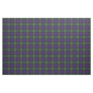 Tecido Tartan do Scottish da xadrez do clã de Morrison
