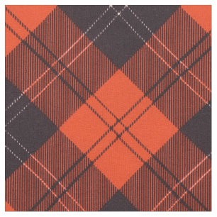 Tecido Tartan do Scottish da xadrez do clã de Ramsay