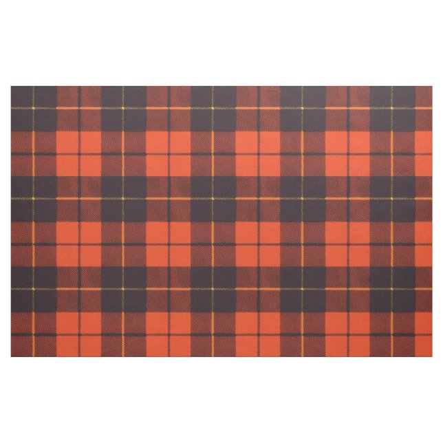 Tecido Tartan do Scottish da xadrez do clã de Wallace (Jarda)