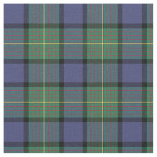 Tecido Tartan do Scottish de Muir do clã