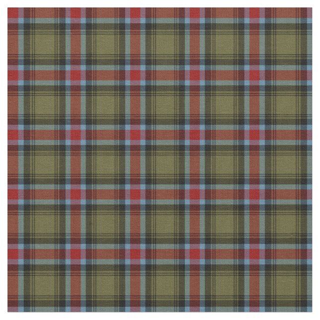 Tecido Tartan dos Estados da Geórgia (Detalhe)